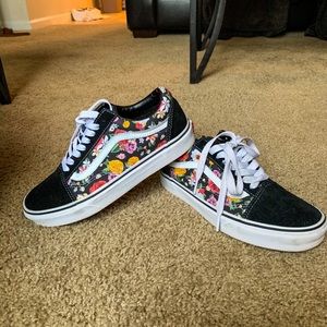 Floral Vans